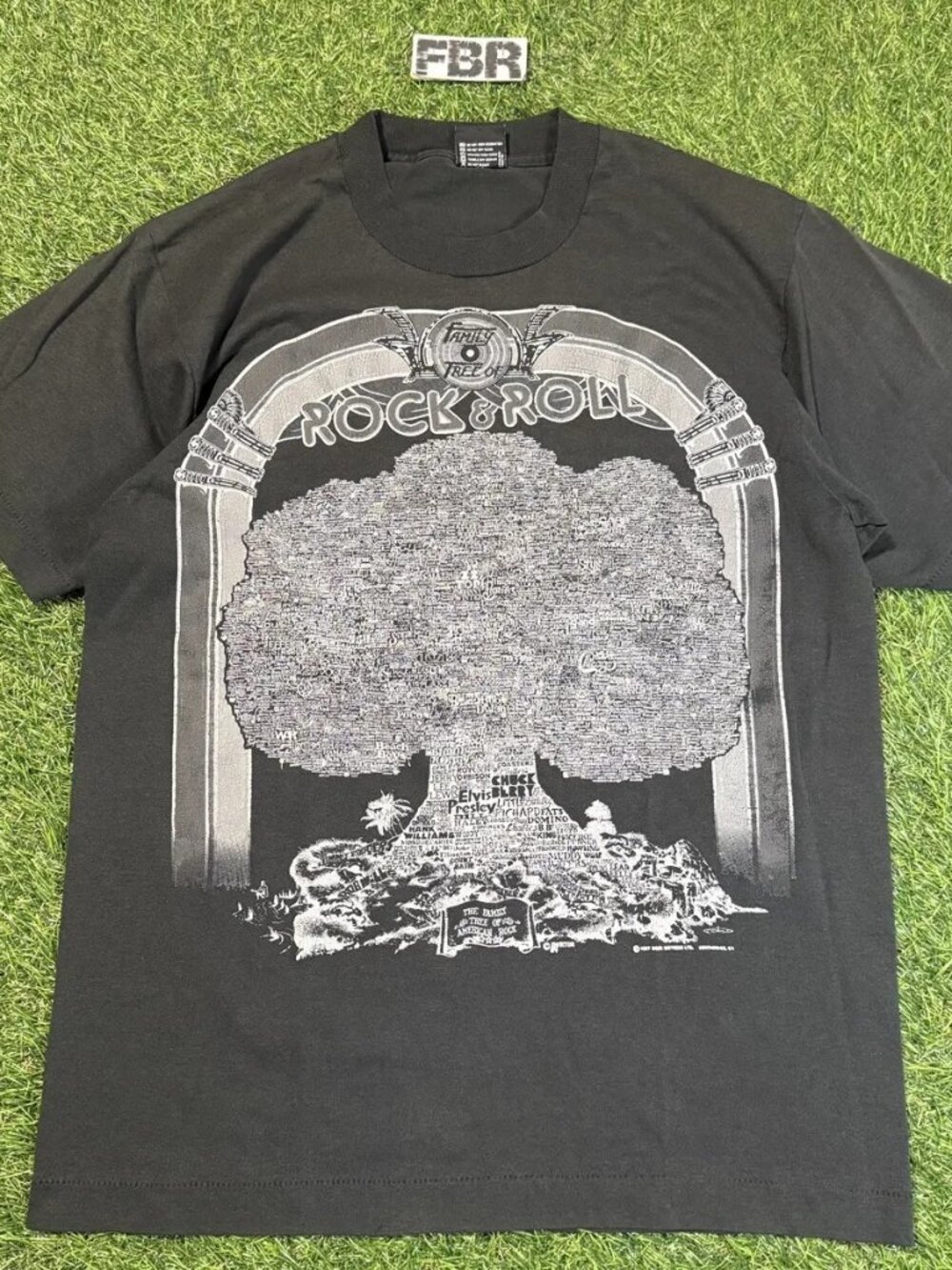Vintage Rock n Roll Family Tree Tee